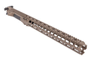 RW Upper and 15.5" Hand Guard Set in Radian Brown includes a Raptor-SD ambi charging handle